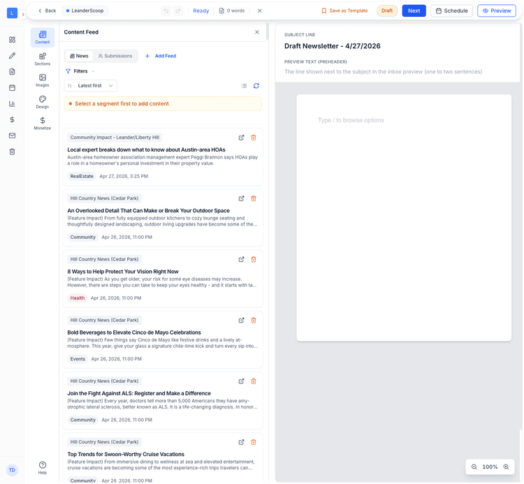 lightbreak editor